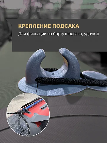 Надувная лодка ПВХ Роджер Зефир 3500 Лайт, НДНД, комплектация Люкс