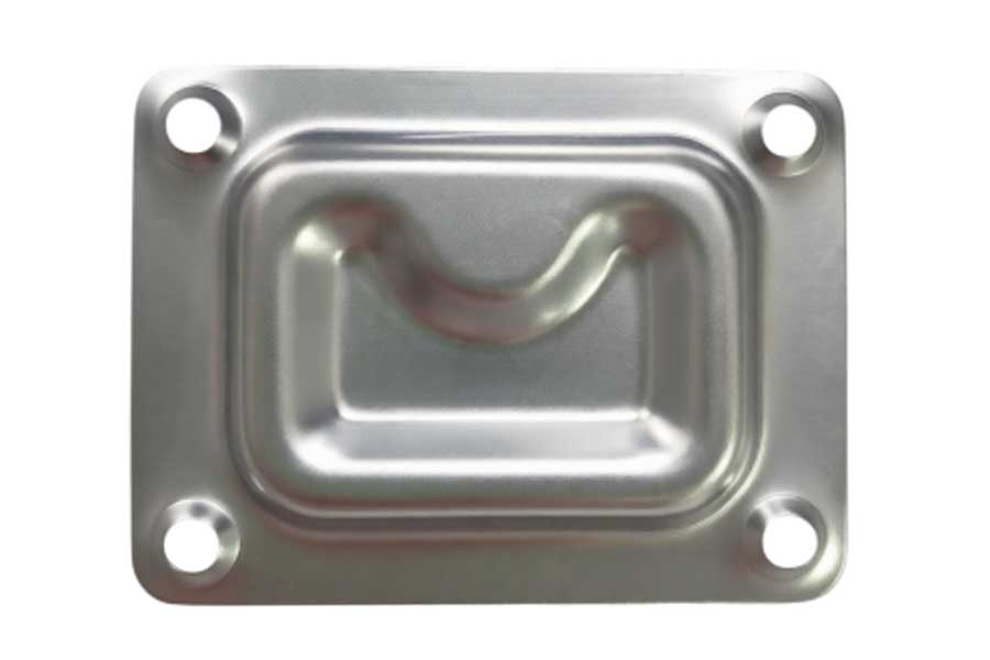 Ручка 76х57 мм., потайная, нерж.