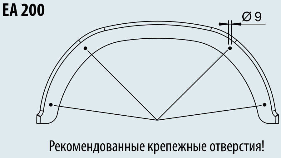 Крыло прицепа AL-KO BASIC EA200/730