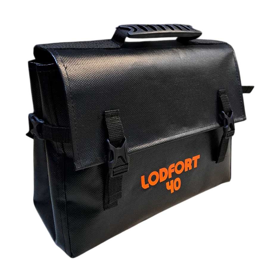 Сумка Lodfort для хранения воблеров и блесен, на 40 воблеров, 330×270 мм, черный