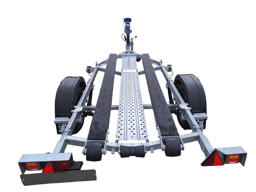 Прицеп для лодок и гидроциклов, МЗСА 81771C.101 (лодка до 3,9 м.), с доп. комплектацией