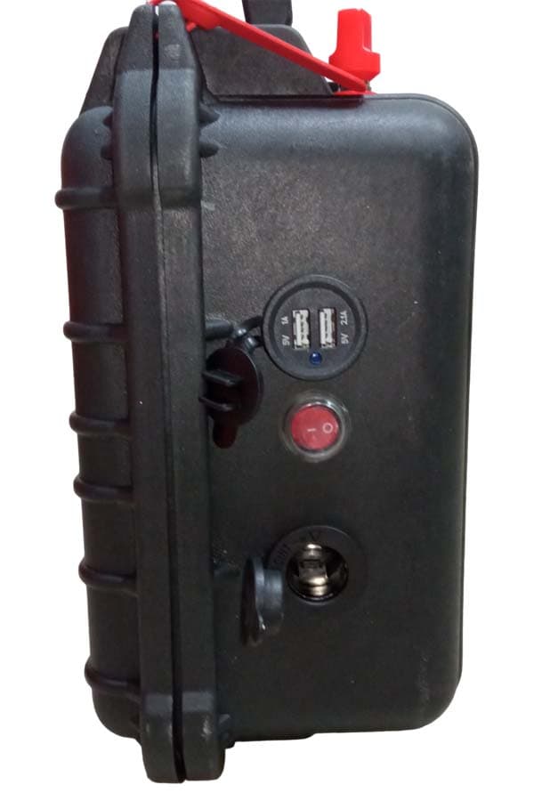 Аккумуляторная батарея LiFePO4 12.8V 105Ah (USB, прикуриватель, М8)