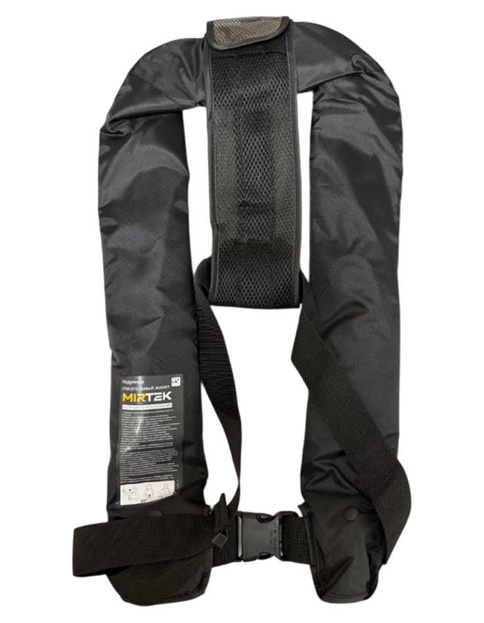 Автоматический надувной жилет Mirtek +ручной режим, от 40 до 130 кг