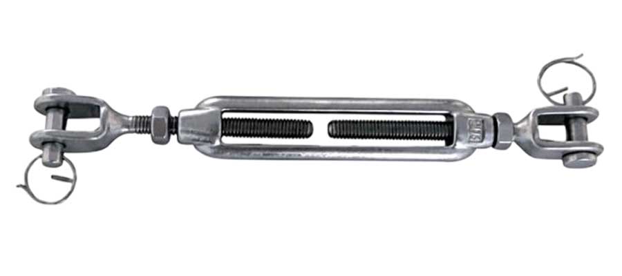 Талреп со стопорным болтом М6, нержавеющая сталь