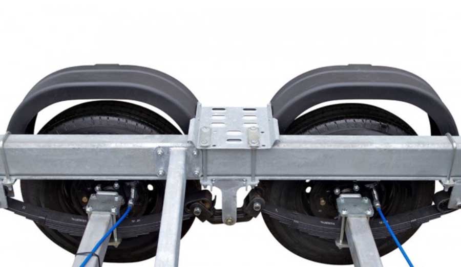 Прицеп для катеров и яхт МЗСА L 8025-2.35 исполнение 601 (судно до 7,2 м)