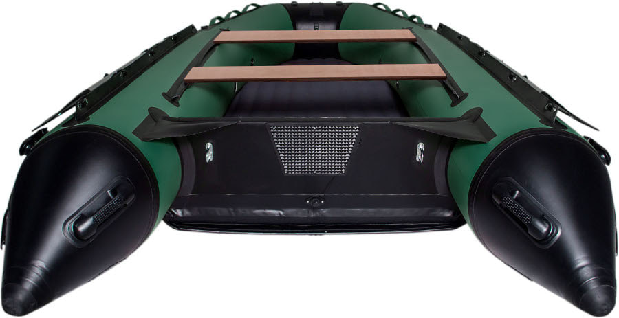 Надувная лодка ПВХ СМарин Air Max 330, зеленый/черный