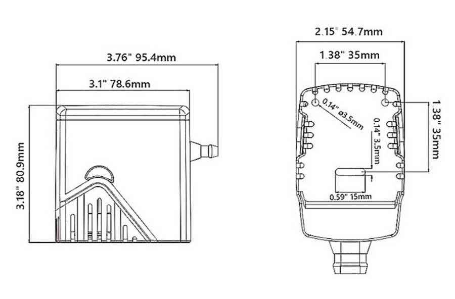 Поплавковый выключатель SeaFlo для трюмных помп, 25 А