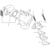 Всасывающий патрубок / глушитель