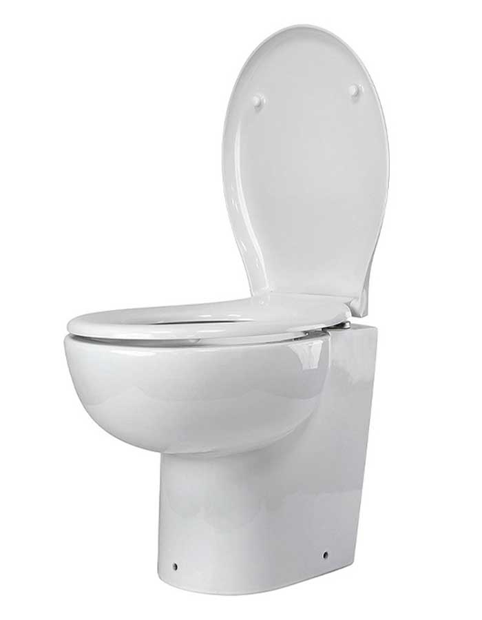 Унитаз с эффектом вакуумного смыва Matromarine Silent Ultra Slim, 12 В