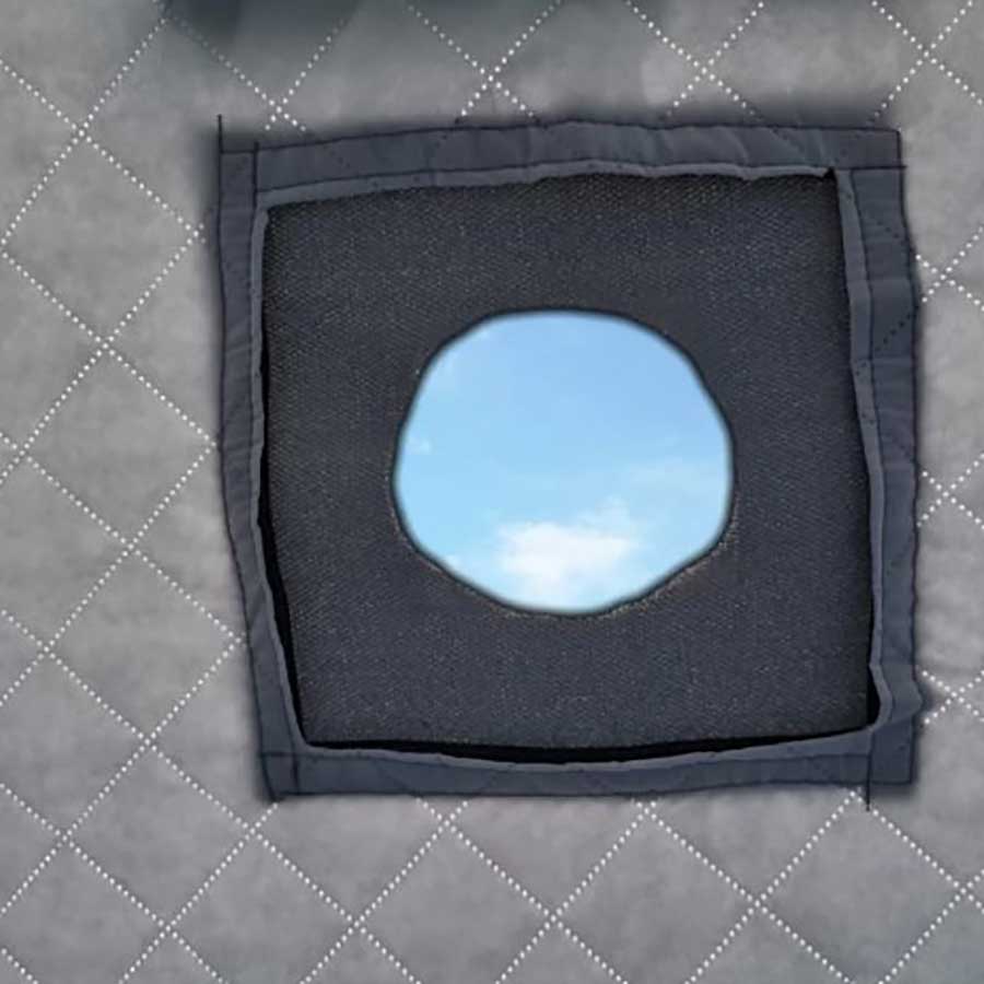 Палатка (баня) 3-х слойная для зимней рыбалки МирКемпинг, 3х3х2,5 м