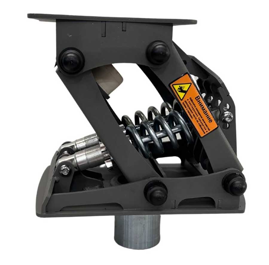 Амортизационная стойка Практик 200X2 Q, 276 мм, оцинк. сталь 