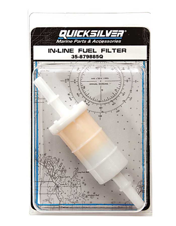 Фильтр топливный магистральный Quicksilver 879885Q для Mercury EFI 30-300 л.с.