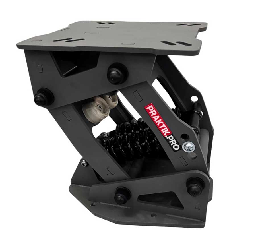 Амортизационная стойка Практик ONE, 267 мм, алюминий