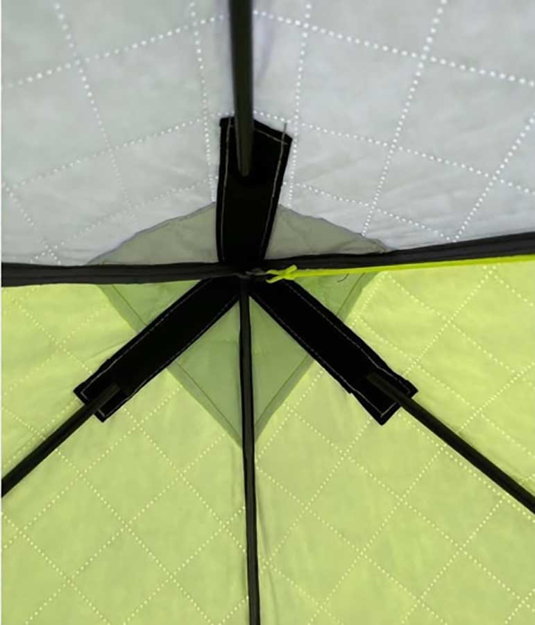 Палатка (баня) 3-х слойная для зимней рыбалки MirCamping КУБ 2,1х2,1х1,7 м 