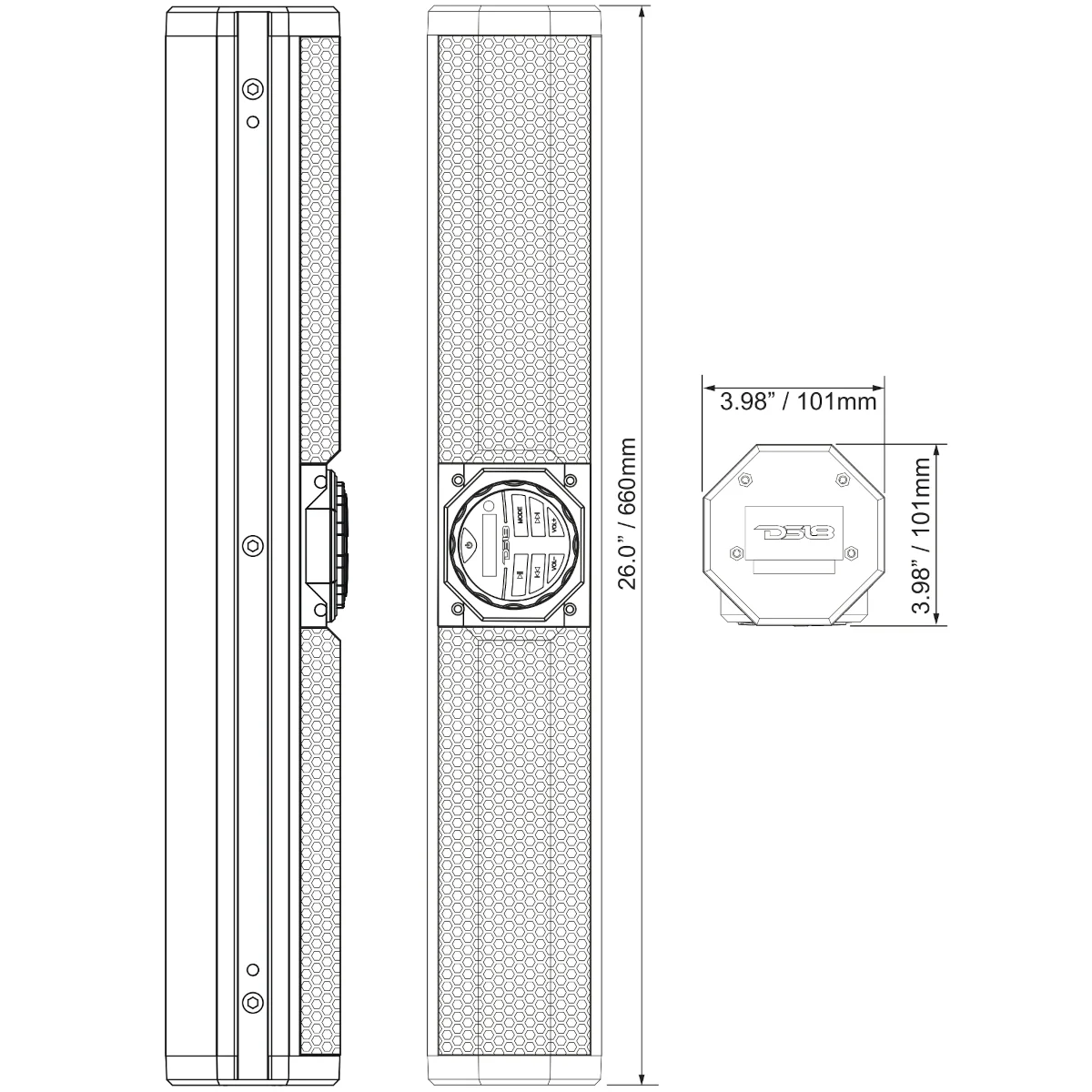 Акустическая панель на таргу DS18 SB26BTXRGB