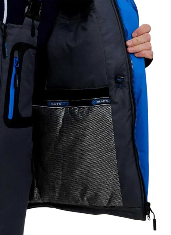 Костюм зимний Хантсмен Полюс Люкс V2 -45°С, серый/черный