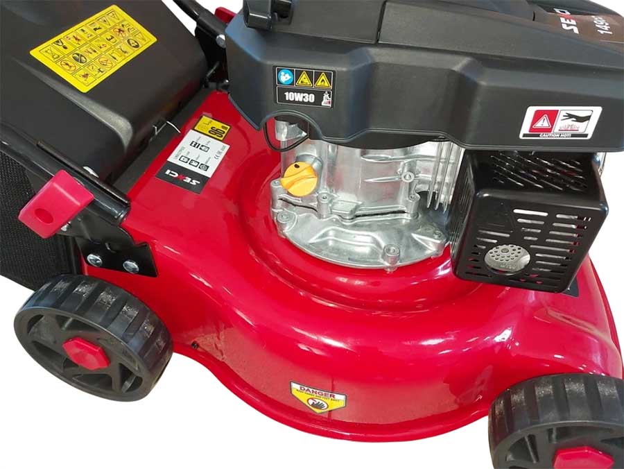 Газонокосилка бензиновая Senci LMA17P02, 2.3 кВт, ширина скашивания 41 см, травосборник 45 л