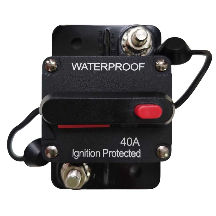 Автоматический предохранитель 40 А, IP67, с кнопкой сброса