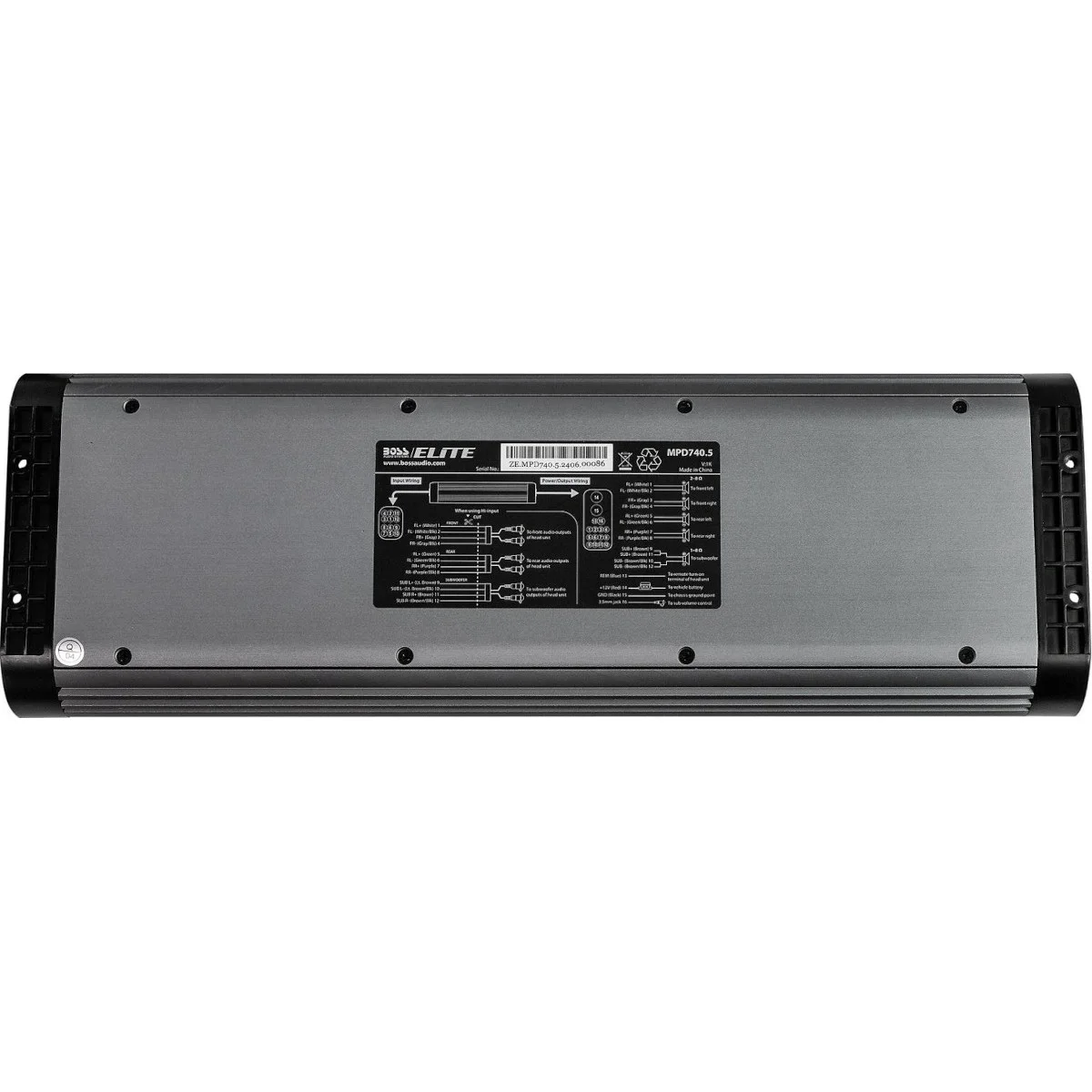 Усилитель Boss Audio MPD740.5, 740 Вт, 5 каналов