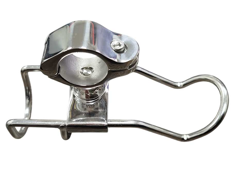 Держатель удилища на леер Ø32 мм, 171х40 мм