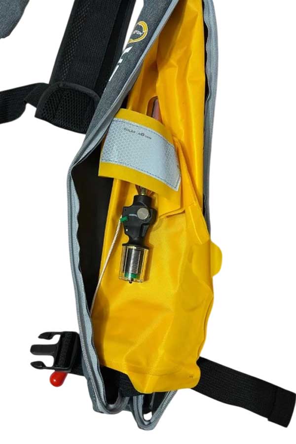 Автоматический надувной жилет Mirtek +ручной режим, от 40 до 130 кг