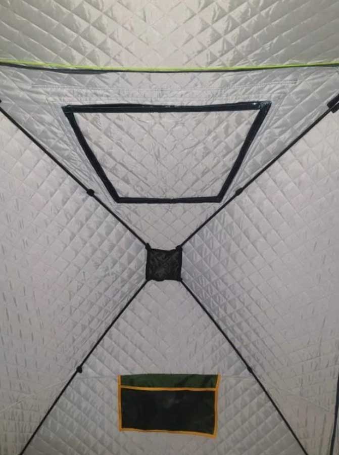 Палатка (баня) 3-х слойная для зимней рыбалки МирКемпинг, 3х3х2,5 м