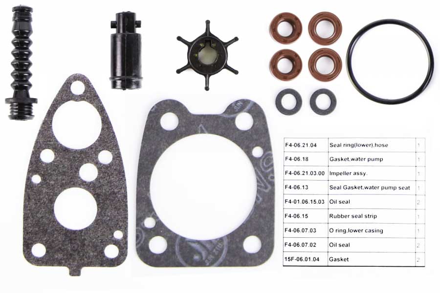 Ремкомплект редуктора Hidea F4–6P 