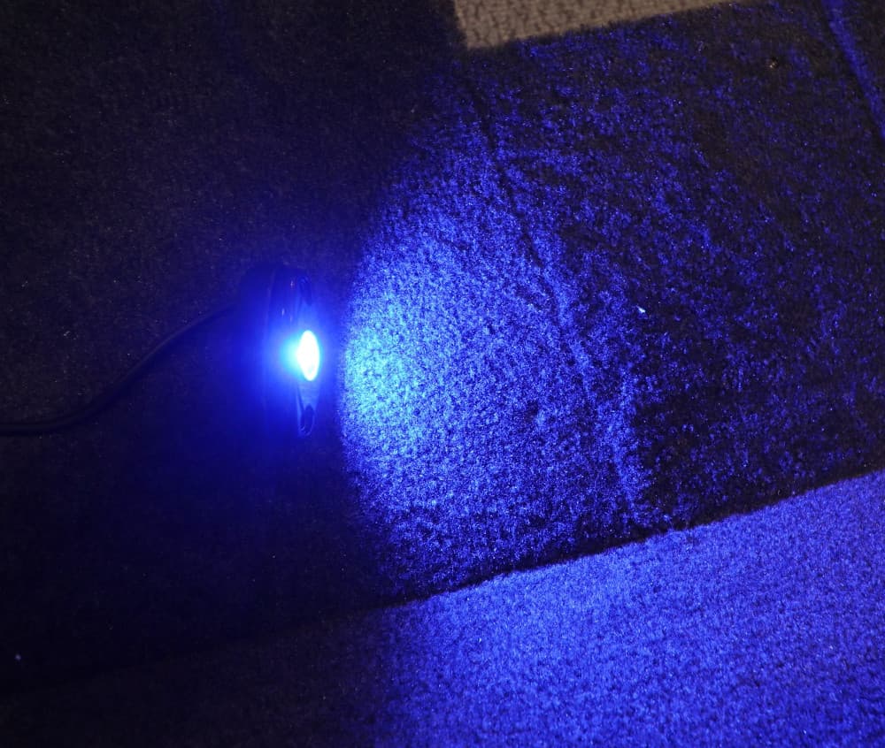 Огонь подводный синий LED Lifer, 9 Вт