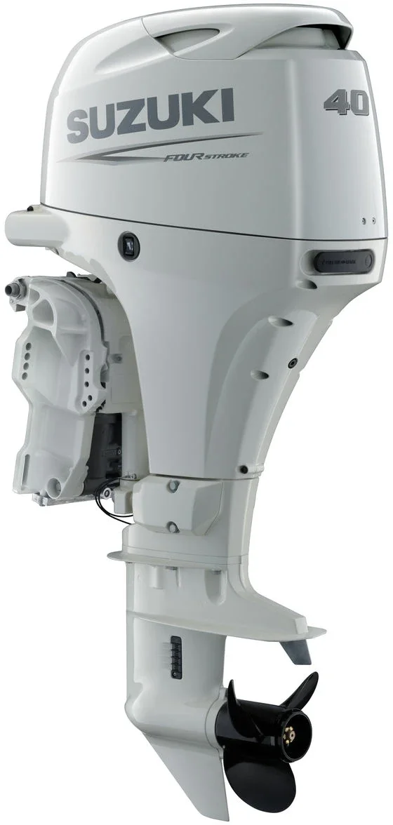 Лодочный мотор Сузуки DF 40 ATS/ATL, белый