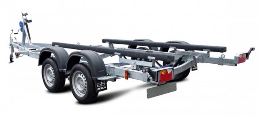 Прицеп для лодок и катеров МЗСА L 6522-2.16 исполнение 411 (лодка до 5,7 м)