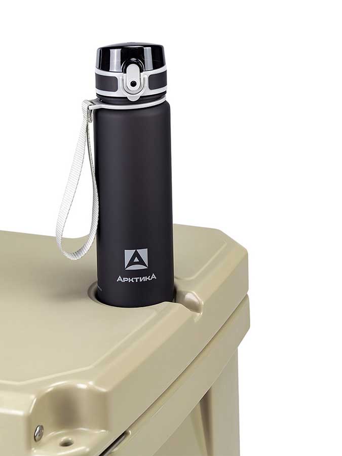 Изотермический контейнер Арктика 2600-55W, 55 л, бежевый