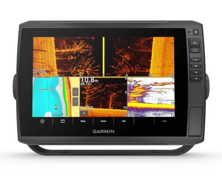 Комплект картплоттер Gаrmin ЕCНOМАР Ultrа 2 102/106sv и Pаnoptix LiveScopе Plus c блoкoм GLS 10 и дaтчиком LVS34