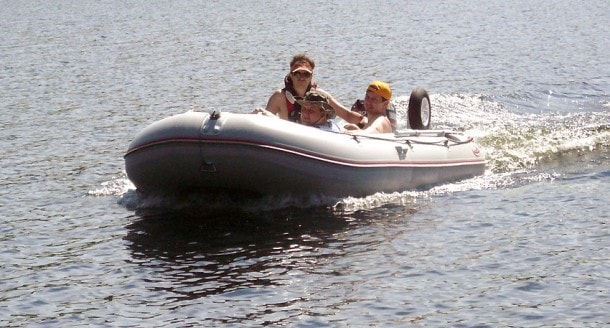 Надувная лодка Баджер Sport Line 430
