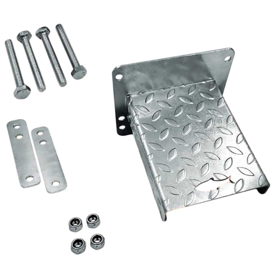 Подножка оцинкованная для лодочного прицепа, нагрузка до 160 кг