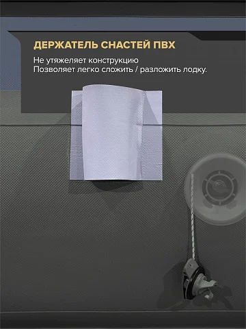 Надувная лодка ПВХ Роджер Хантер Киль 3500, комплектация Люкс