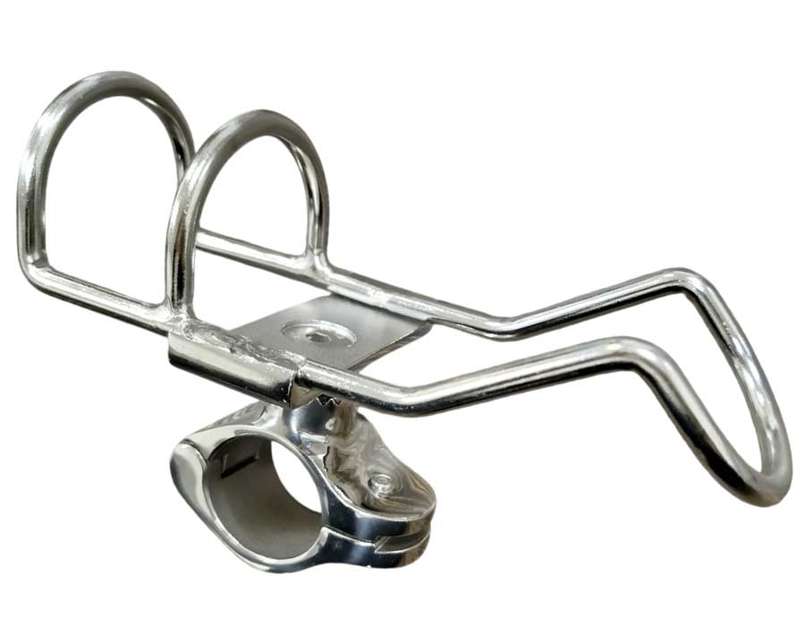 Держатель удилища на леер Ø32 мм, 171х40 мм