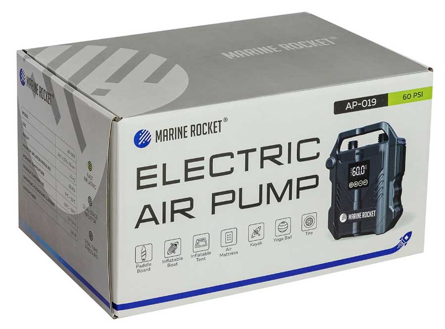 Электрический насос Marine Rocket AP-019 высокого давления, 60Psi