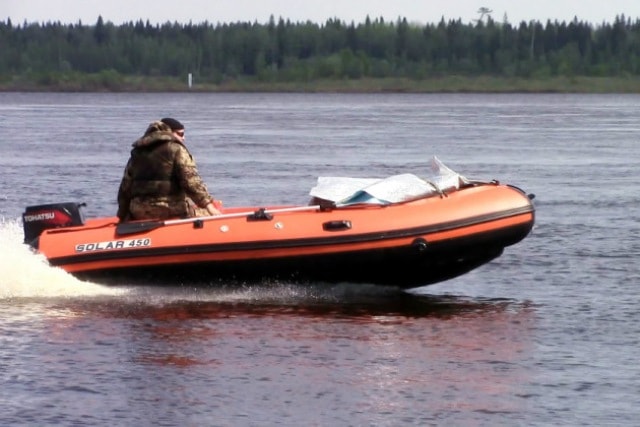 Надувная лодка Солар Максима 450 К (килевая)