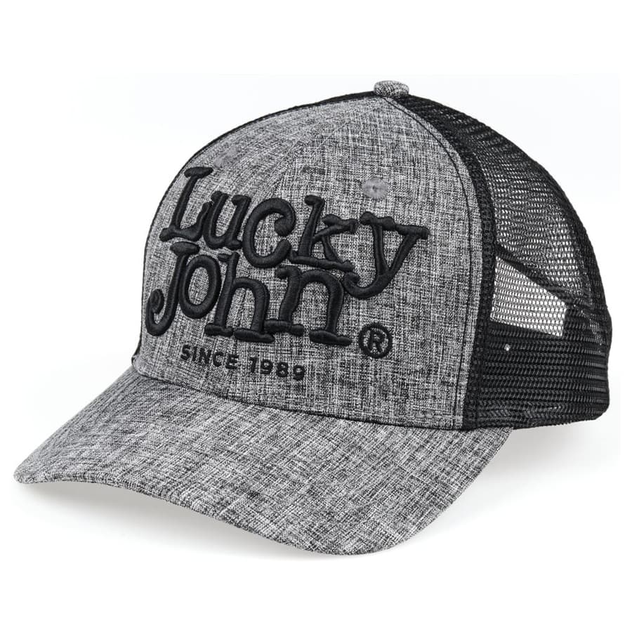 Бейсболка Lucky John Grey сетка (АМ-6012)
