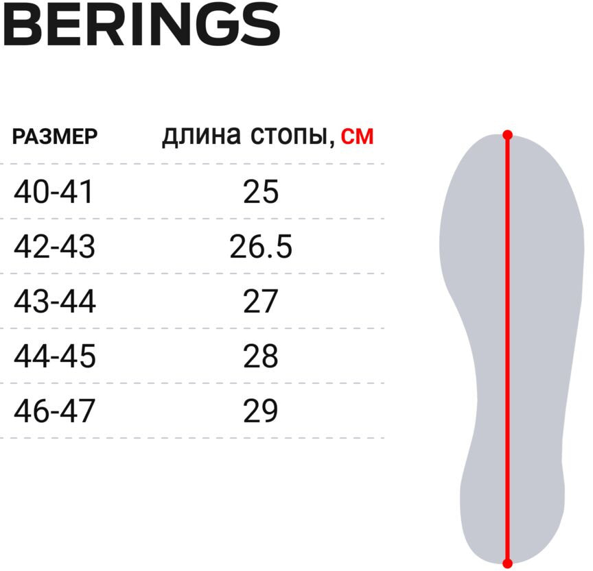 Сапоги зимние Норфин Berings SPIKE с шипами (-45ºС) 42-43 р-р