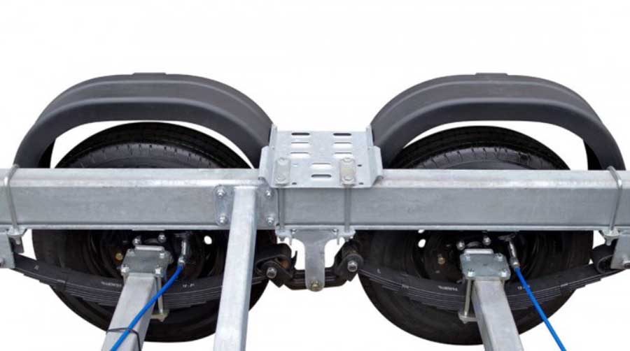 Прицеп для катеров и яхт МЗСА L 9025-2.35 исполнение 401 (судно до 8,2 м)