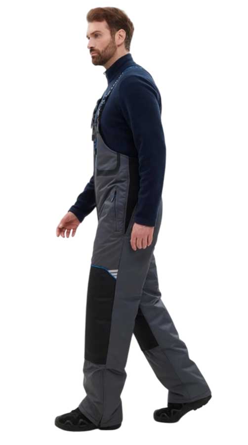 Костюм зимний Хантсмен Полюс Люкс V2 -45°С, серый/черный