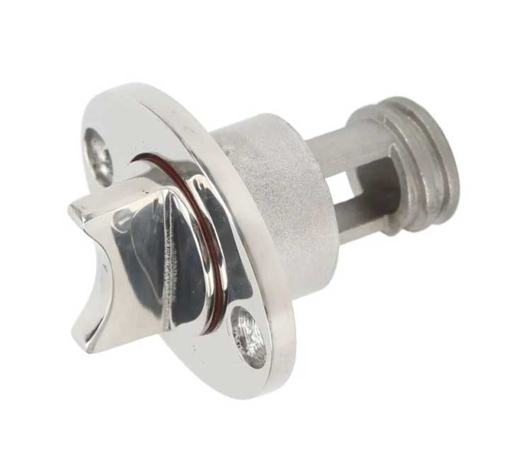 Шпигат с резиновым уплотнением, нержавеющая сталь