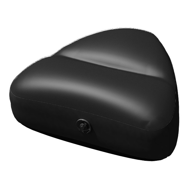 Носовое надувное сиденье (61х47х22, черный)