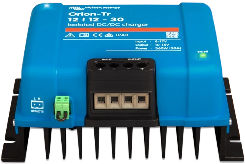 Зарядное устройство альтенатор Orion-Tr DC-DC Charger Isolated 12/12-18, 12/12 В, 18 А