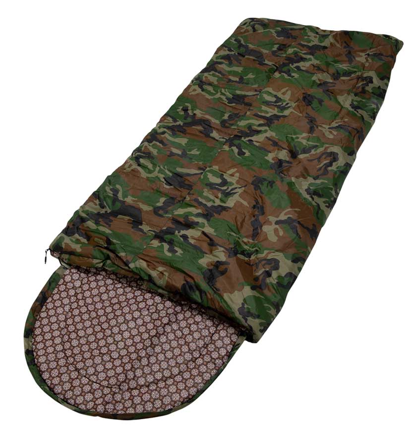 Спальный мешок Huntsman Аляска КМФ Оксфорд, - 10°C