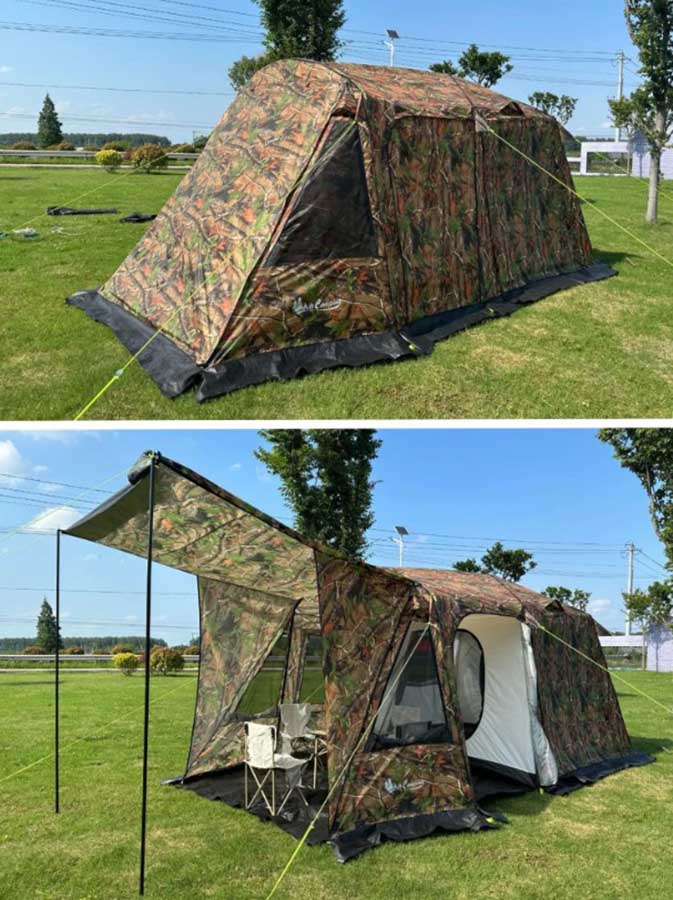 Палатка шатер 4-х местная MС ART1038-4, 480х250х200 см