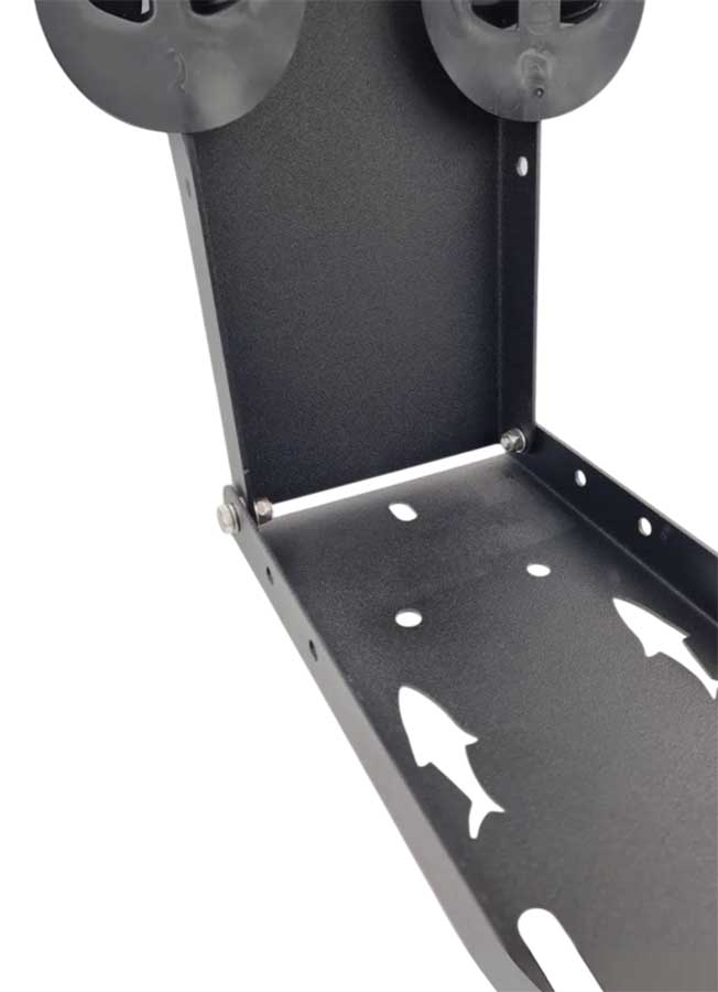 Платформа для крепления на лодку якорной лебедки, черная Платформа для крепления на лодку якорной лебедки, черная