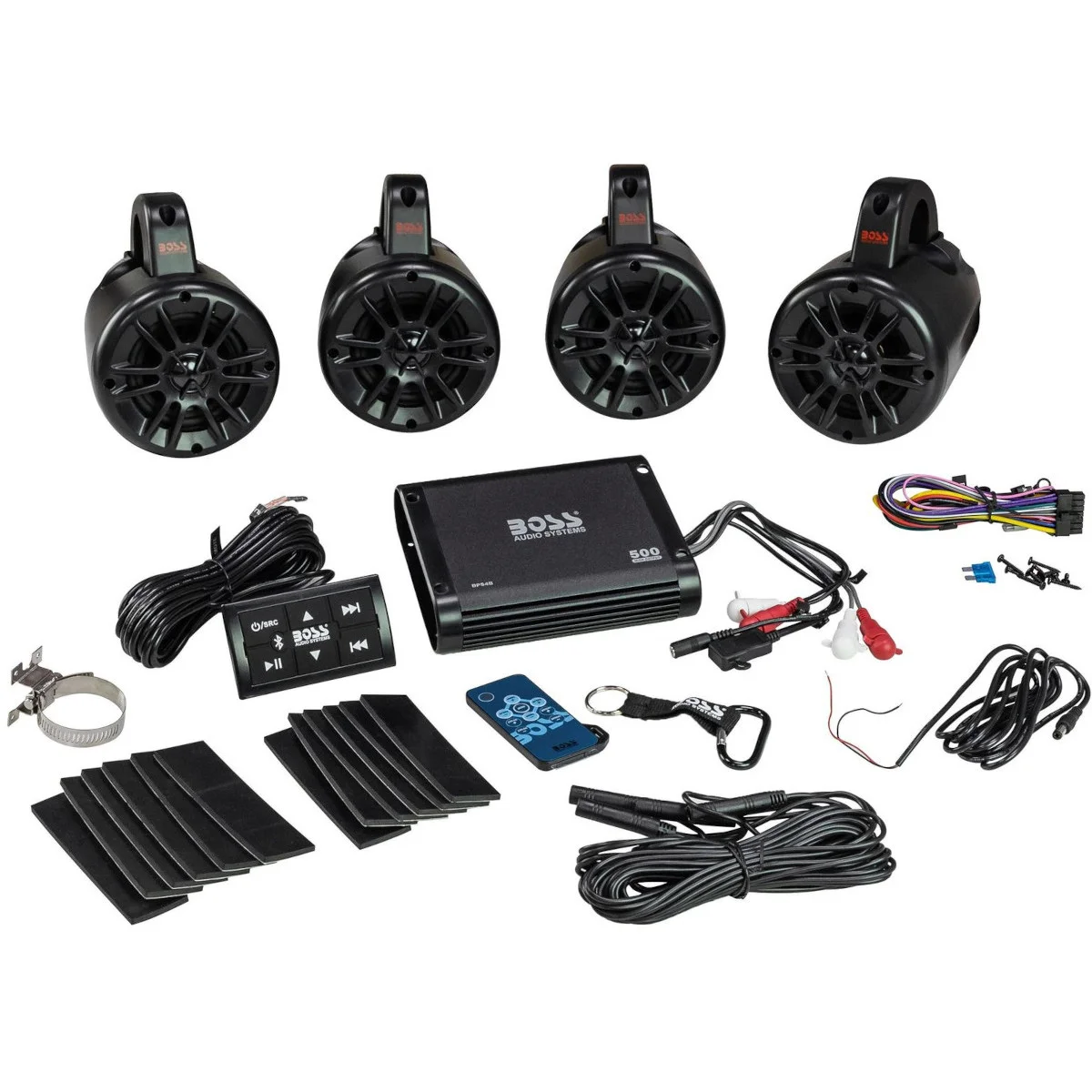 Аудиосистема BOSS BPS4B на таргу, MRWT40RGB.4, 500 Вт
