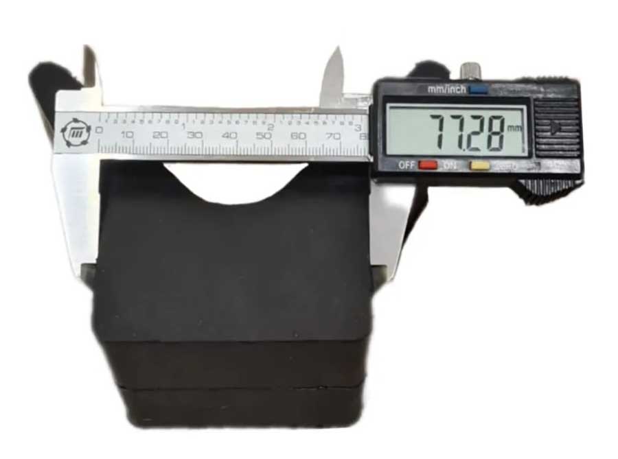 Носовой упор для лодочного прицепа 125 мм.